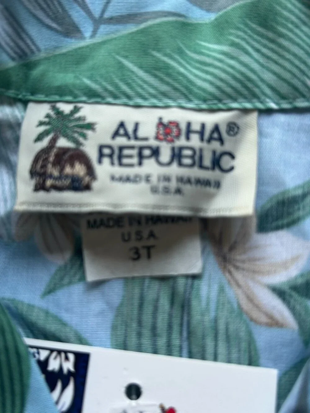NWT Aloha Republic Boys Size Authentic Hawaiian Shirt 3T Made in Hawaii USA New